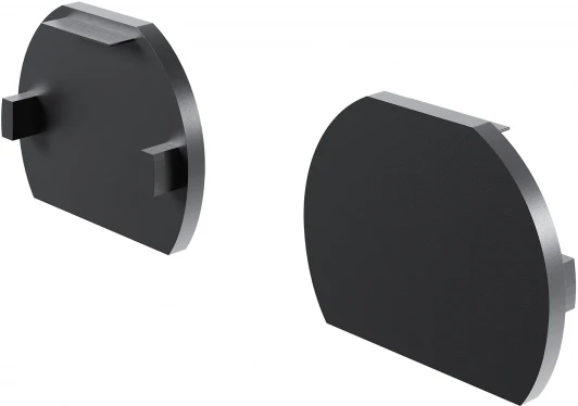 TRAM034EC-R-41B Заглушки для круглого магнитного шинопровода Exility Maytoni Accessories for tracks Exility TRAM034EC-R-41B