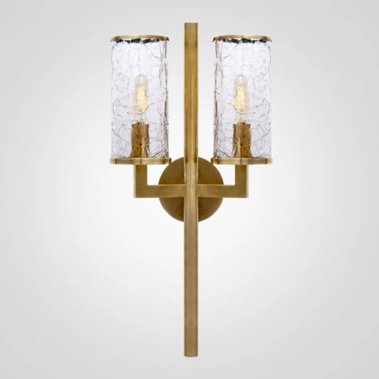 141645-26 Бра Liaison Double Arm Sconce Латунь ImperiumLoft 141645-26 (141645-26)