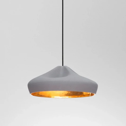 A636-405-3849-27K Подвесной светильник Pleat Box 36 LED серо-золотой Marset A636-405-3849-27K (094674)