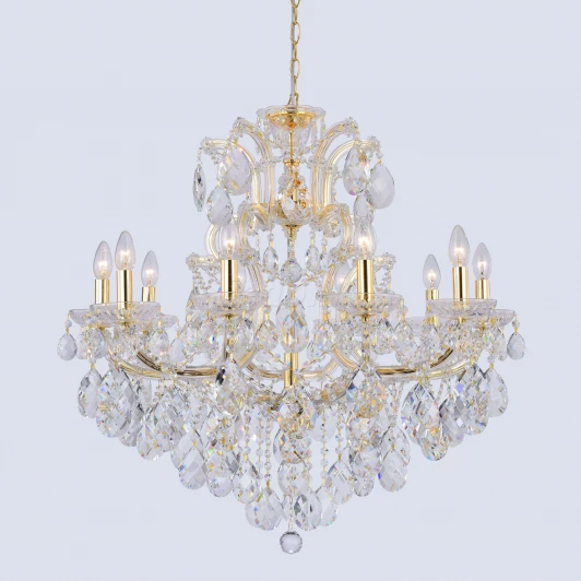 ISABEL SP11 GOLD/TRANSPARENT Crystal Lux Isabel SP11 GOLD/TRANSPARENT