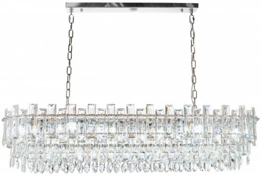FL1064-21P Подвесная люстра Fluorite Constancia FL1064-21P (220V, хрусталь, на цепи)