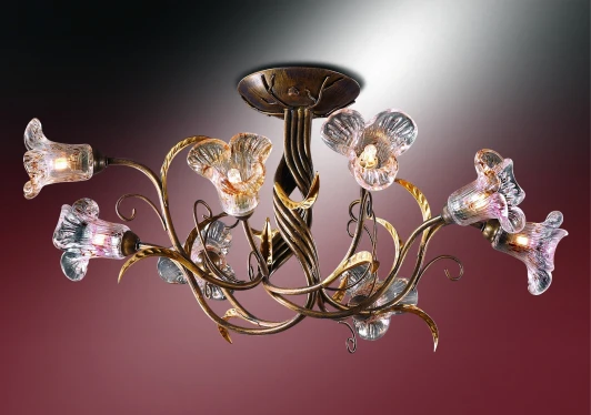 1814/8 Потолочная люстра Odeon Light Aura 1814/8