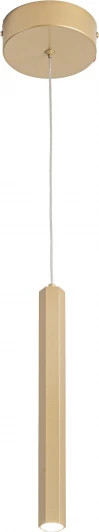 ST614.213.06 Подвесной светильник ST Luce ST614.213.06 Золотистый/Золотистый LED 1*6W 4000K (220V, на проводе, круглые)