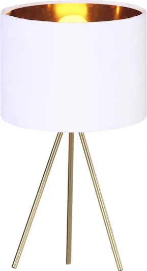 SL6242.504.01 Настольная лампа ST Luce Fuego SL6242.504.01 Золотистый/Белый E27 1*40W (220V)