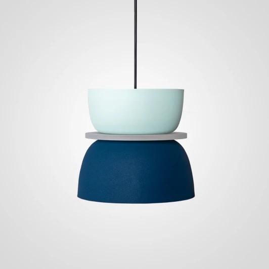 Ilo01 Подвесной светильник Ilo D22 Blue/Mint By ImperiumLoft Ilo01 (220V, на проводе)