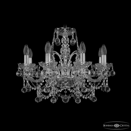 1411/8/195 Ni Balls Подвесная люстра Bohemia 1411 1411/8/195 Ni Balls