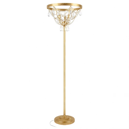 10430F Торшер со стеклянными подвесками в форме подсвечника Loft It Foil 10430F