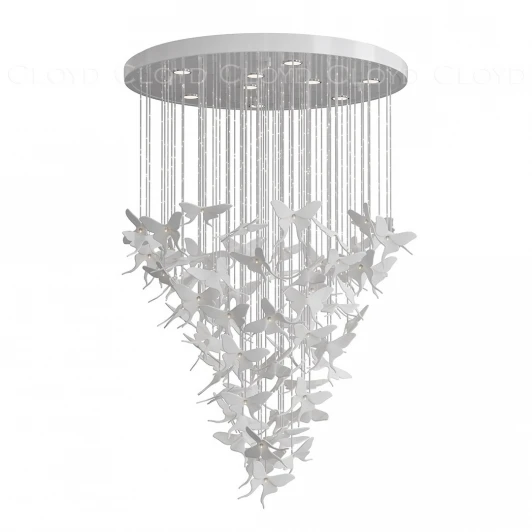 11531 Потолочная люстра каскадная Cloyd Tropica 11531 (бабочки)