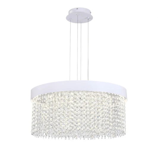 V000194L Подвесная люстра светодиодная Indigo Diluvio V000194L (12054/1P White)