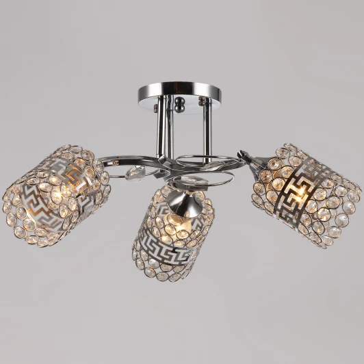 01916-0.3-03 CR Потолочная люстра на штанге Reluce 01916-0.3-03 CR (220V)