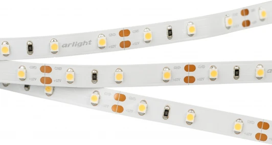 021420(2) Светодиодная лента RT-A60-8mm 12V Warm2700 CRI98 (4.8 W/m, IP20, 2835, 5m) (Arlight, 4.8 Вт/м, IP20) 021420(2)