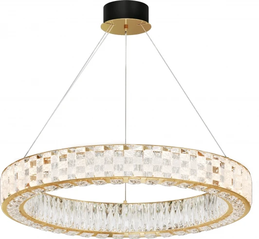 MOD336PL-L170G3K Подвесной светильник Maytoni Castello MOD336PL-L170G3K (LED, 220V, хрусталь, на тросе, круглые)