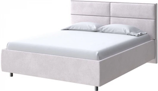 2017243 PROxSON Кровать Pado без основания (Ткань: Велюр Casa Лунный) 160x190