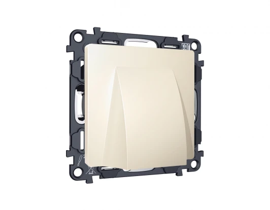 MA335810 Комплект вывода кабеля с фиксатором встраиваемый (бежевый матовый) Ambrella Volt QUANT MA335810