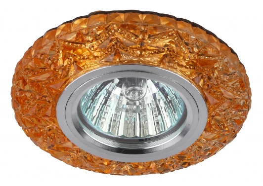 DK LD4 TEA/WH Встраиваемый точечный светильник Эра DK LD4 TEA/WH (220V, круглые)