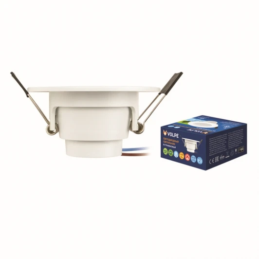 ULM-Q261 5W/NW IP44 WHITE Встраиваемый точечный светильник Volpe ULM-Q261 5W/NW IP44 WHITE