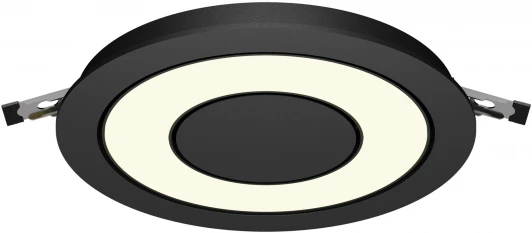 DL102-12W3K-B Встраиваемый светильник Maytoni Vector DL102-12W3K-B (LED, 220V, круглые)