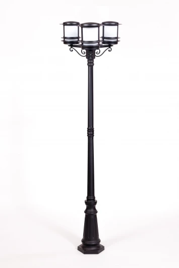 68309B Bl opal Наземный фонарь Oasis Light TOKIO 68309B Bl opal (220V, IP44)