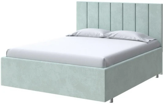 2017616 PROxSON Кровать Modern Large (Ткань: Велюр Casa Мятный) 200x200