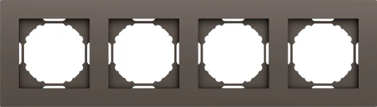 DE21453 Рамка 4-я, мокко Donel A07 DE21453