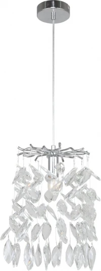 2180/09/01P Подвесной светильник Stilfort Ramo 2180/09/01P (220V, хрусталь, на проводе, листья, ветки)
