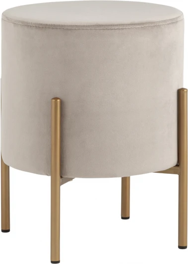 УТ000035904 Пуф Кейси велюр серо-бежевый УТ000035904