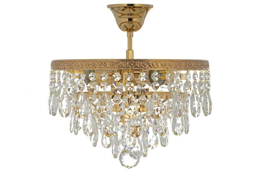 Castellana E 1.3.30.601 G Потолочная люстра буше Arti Lampadari Castellana E 1.3.30.601 G (220V, хрусталь)