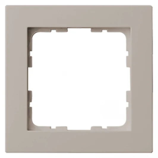 G1001T Рамка на 1 пост (тауп soft touch) Jasmart G-Classic G1001T