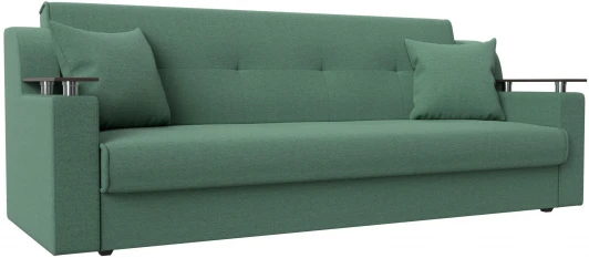 121575 Диван-книжка Сенатор (Зеленый/Рогожка) Лига Диванов арт.121575