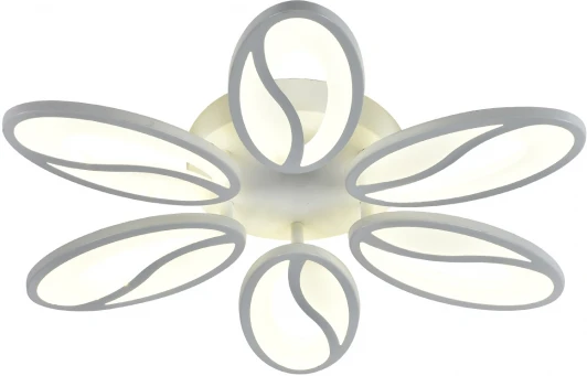 10222/6LED Люстра потолочная светодиодная Grain 10222/6 LED*115W White