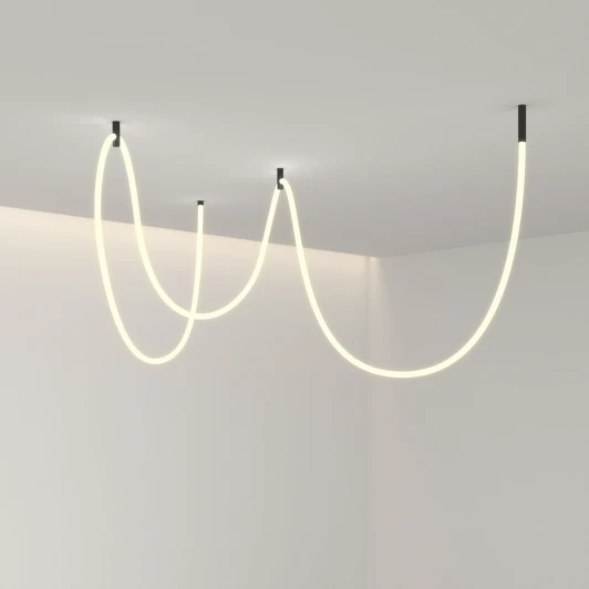 24V 12W 336Led 2835 IP20 Гибкий неон Elektrostandard 336Led 12W IP20 3000K Full light круглый теплый белый, 8 м (24V 12W 336Led 2835 IP20) без крепежа