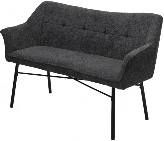 624M05232 Скамья BERGAMO UF998-16 темно-серый, букле / Товарный знак DISAUR