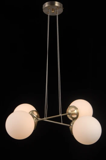 MOLECULE 81047-4C ANTIQUE BRASS Подвесной светильник Natali Kovaltseva Molecule 81047-4C ANTIQUE BRASS