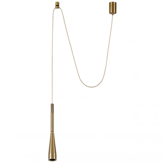 7041/6L Подвесной светильник светодиодный Odeon Light Pix 7041/6L бронзовый/металл/металл IP20 LED 6W 395Лм 38° 3000K 220V (на проводе)