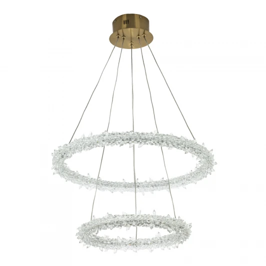 MS.1140.600.400 BS Подвесной светильник светодиодный хрустальный с регулировкой цветовой температуры Modelux MODESTYLE MS.1140.600.400 BS