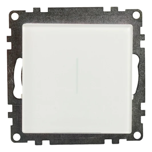 50274 Выключатель сенсорный одноклавишный (белый) Stekker Катрин 50274