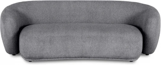 861128 Диван Fabro ОГОГО (арт.861128), (Ткань,Букле/Темно-серый)