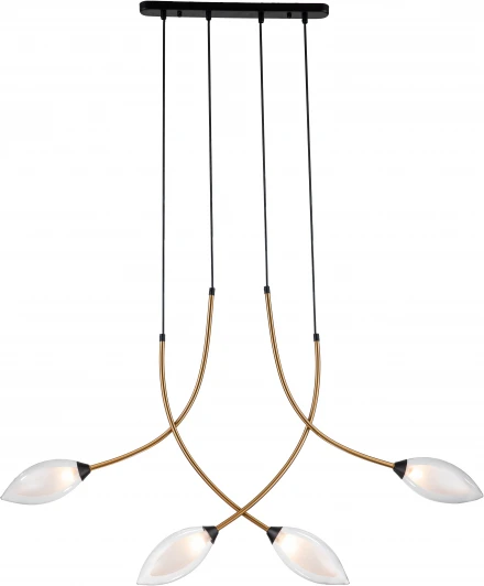 V000141 Подвесной светильник Fiore V000141 (13001/4P Black) (220V, на проводе)