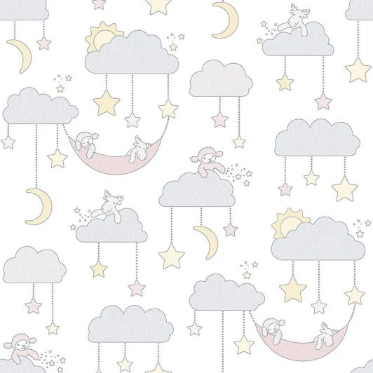 LL 3004 Обои виниловые Grandeco Jack 'n Rose LL 3004 10,05 x 0,53 м