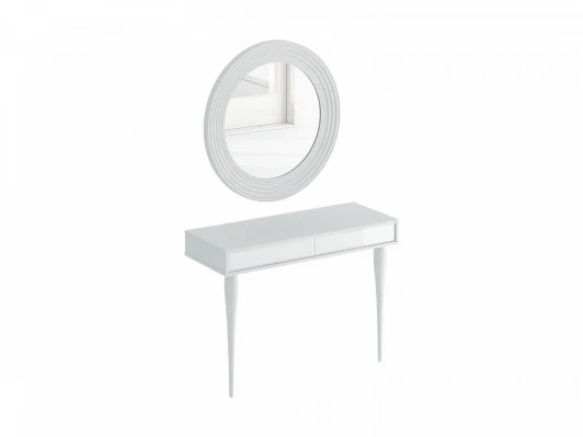333842 Туалетный столик с зеркалом Cloud ОГОГО 333842 (белый)
