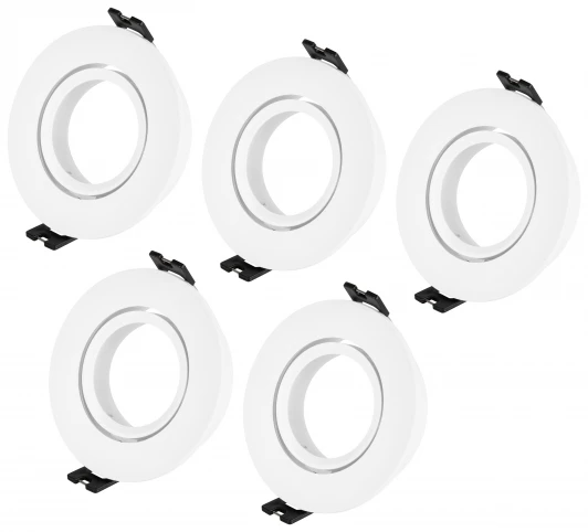 KL54 WH SET 5 Встраиваемый точечный светильник ЭРА KL54 WH SET 5
