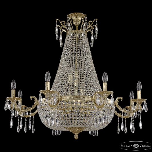 2111H208/8/100IV/Y1 G Потолочная люстра Bohemia 2111 2111H208/8/100IV/Y1 G
