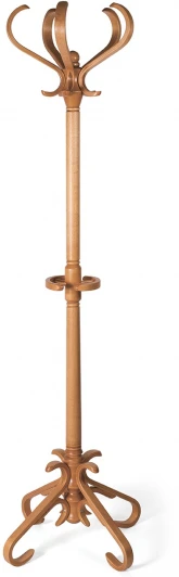 004588 Вешалка напольная В 10Н светло-коричневый от фабрики Mebelik