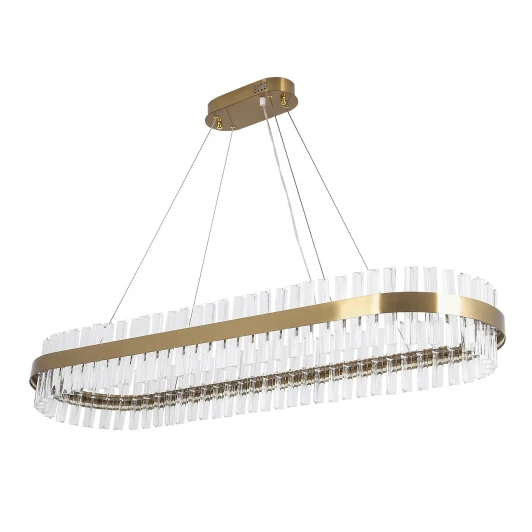 ML.80116.1200 Подвесная люстра светодиодная хрустальная с регулировкой цветовой температуры Modelux MODELUX ML.80116.1200