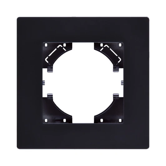 AT1BK Рамка 1-постовая черный Kollinger Aspekt AT1BK