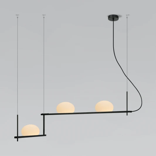 70145/3 черный Подвесной светильник Stair 70145/3 черный Eurosvet