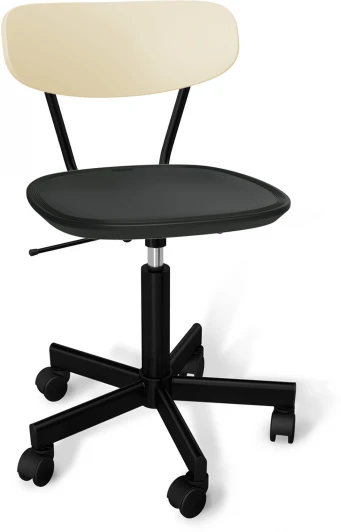 4236788702 Стул подъемно-поворотный SHT-ST85-2/S121М бежевый/черный/черный муар Sheffilton 4236788702