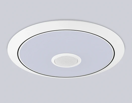 FZ720 Потолочный светильник круглый светодиодный с пультом (Bluetooth-динамик, Ночной режим, С таймером) Ambrella Orbital FZ720