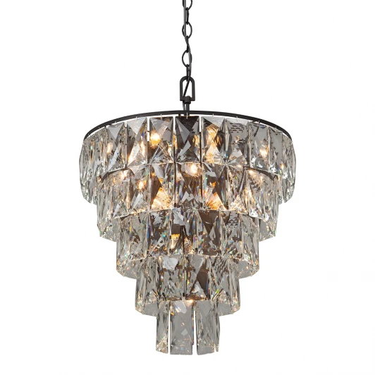 V5262-1/20+1 Подвесная люстра Vitaluce V5262-1/20+1 (220V, хрусталь, на цепи, круглые)
