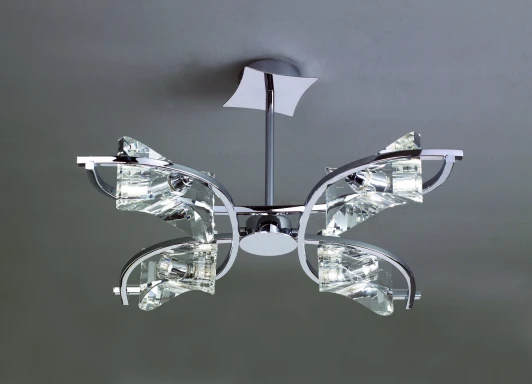 0882 Потолочная люстра Mantra Krom 0882